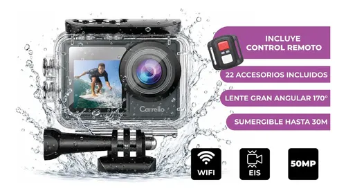 Carrello Capture Ultra 2K doble pantalla