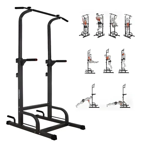 Multigimnasio con fondos y abdominales