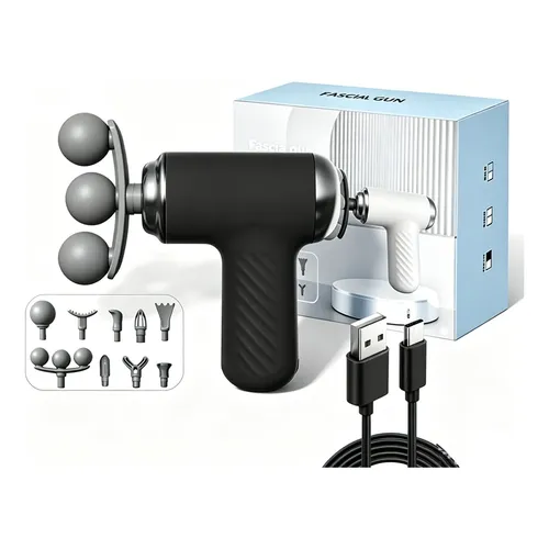 Pistola Masajeadora Portátil Fascia Gun