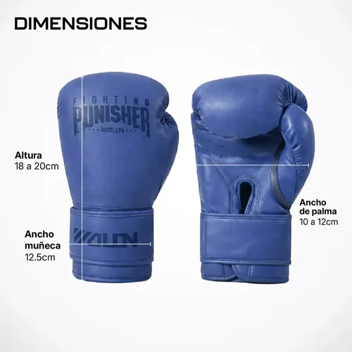 Wolon Punisher 12 Oz Azul